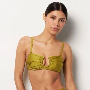 Villa Fresca Olive Sofia Bikini Top - 4